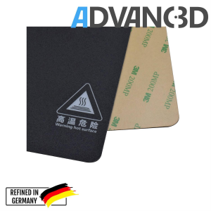 Advanc3D Druckbettbeschichtung 235x235mm selbstklebende Folie schwarz