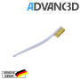 Advanc3D Stevige reinigingsborstel voor 3D printer hotends met zachte messing haren.