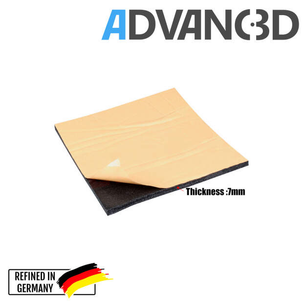 Advanc3D Heizbettisolierung für 3D Drucker wärmedämmend