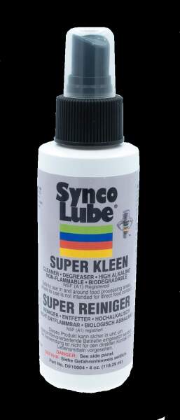 118,29ml Synco Lube® Super Kleen (NSF A1 Reiniger) vorne