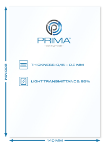 PrimaCreator FEP folievellen voor 3D Printers - 140 x 200 mm - 5-pack