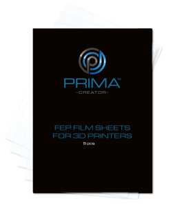 PrimaCreator FEP Film Sheets for 3D Printers - 140 x 200 mm - 5-pack