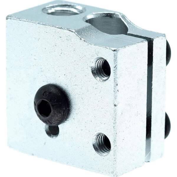 Advanc3D Heizblock für DaVolcano Nozzle Düse Hot Ends Heating Block RepRap 3D-Drucker vorne