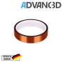 Advanc3D Capton Polyimid Tape 20mm breit und 33m lang - Hitzebeständig für Hotends seite