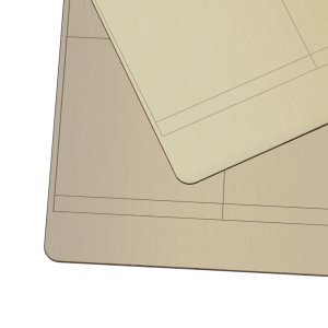 FYSETC Flexible Federstahldruckplatte mit glatter doppelseitiger PEI-Schicht seite