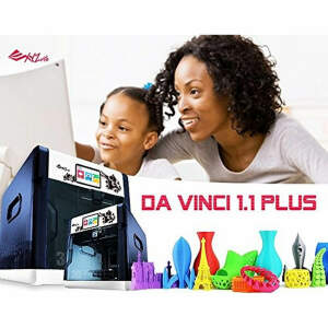 XYZprinting 3F11XXEU00A da Vinci 1.1 Plus 3D-tulostin 200x200x200mm Touch #190