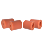 Advanc3D Orange Silikondämpfer für ein stabileres Heizbett vorne