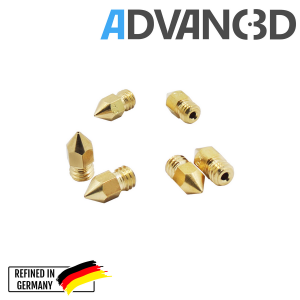 Advanc3D MK7 Nozzle für 1.75mm Filament vorne