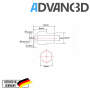 Advanc3D MK7 Nozzle für 1.75mm Filament