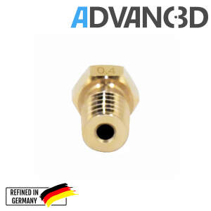 Advanc3D V6 Style Dyse til 1,75 mm filament