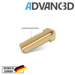 10X 0.5mm MK8 Style 3D printer Brass Nozzles