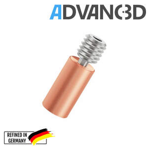 Advanc3D V6 Titan Kupfer Halsschraube Throat M6*21mm/1.75mm All Metal seite