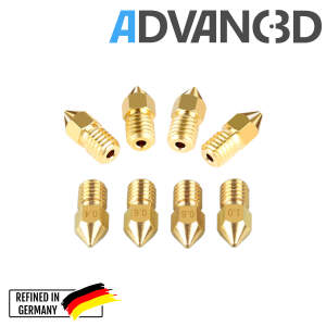 Advanc3D Nozzle für Ideaformer IR3 für 1.75mm Filament 0.8mm