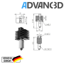 Advanc3D Hotend with changeable socket for Bambulab X1 X1c P1P