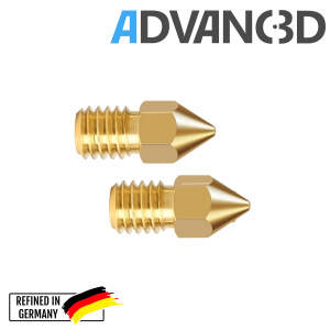 Advanc3D Nozzle für Ideaformer IR3 für 1.75mm Filament vorne