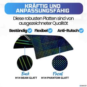 Advanc3D Flexible Druckplatte mit H1H Schicht für Bambu Lab A1 X1 X1C P1P