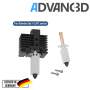 Advanc3D Hotend V2 with interchangeable nozzle for Bambu Lab X1 X1c P1P