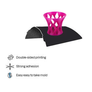Advanc3D 用于 Creality S1 3D 打印机的带 PEO 和 PEI 层的柔性打印板 235x235mm