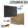 Advanc3D Flexible Druckplatte mit PEO und PEI Schicht für 230x257mm Ghost 6 3D Drucker