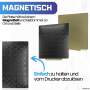 Advanc3D Flexible Druckplatte mit PEO und PEI Schicht für 180x180mm 3D Drucker