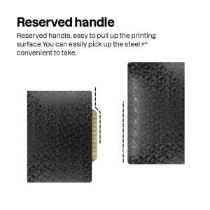 Advanc3D Flexible Druckplatte mit PEO und PEI Schicht für 235x235mm 3D Drucker