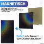 Advanc3D Flexible Druckplatte mit PEY und PEI Schicht für 235x235mm 3D Drucker