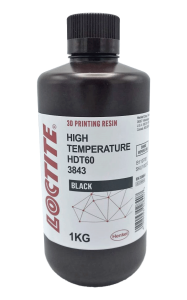 Loctite 3D 3843 HDT60 Matte Black Resin - 1 kg