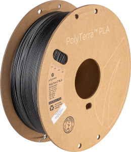 Polymaker Polyterra PLA Dual Color 3D-Druck Filament 1,75 mm 1 kg Shadow Black