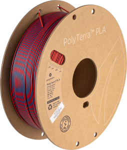 Polymaker Polyterra PLA Dual Color 3D-Druck Filament 1,75 mm 1 kg Shadow Black