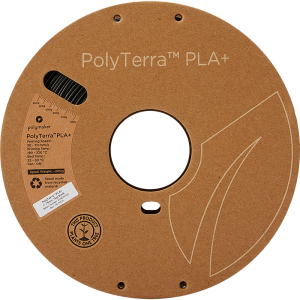 Polymaker PolyTerra PLA+ 3D-Drucker Filament 1,75 mm 1kg Wei&szlig; umweltfreundlich