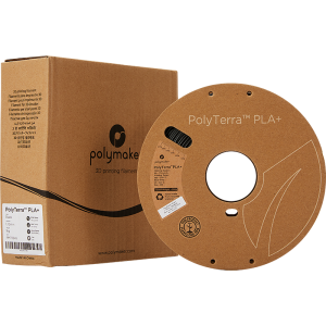 Polymaker PolyTerra PLA+ 3D-Drucker Filament 1,75 mm 1kg Weiß umweltfreundlich