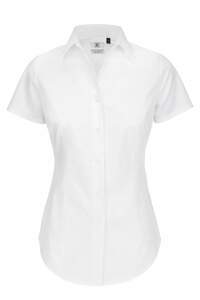 B&C | Black Tie SSL /women Popeline Stretch Bluse...