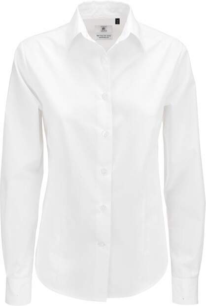 B&C | Smart LSL /women Mix Popeline Bluse langarm