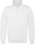 B&C | ID.004 80/20 Sweater mit 1/4 Zip