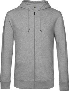 B&C | Inspire Zipped Hood_° Herren Kapuzen...