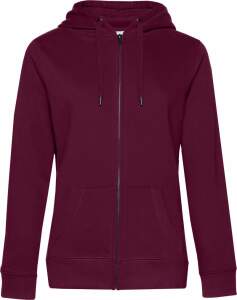 B&C | QUEEN Zipped Hood_° Damen Kapuzen Sweatjacke