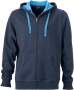 James & Nicholson | JN 595 Schwere Herren Kapuzen Sweatjacke