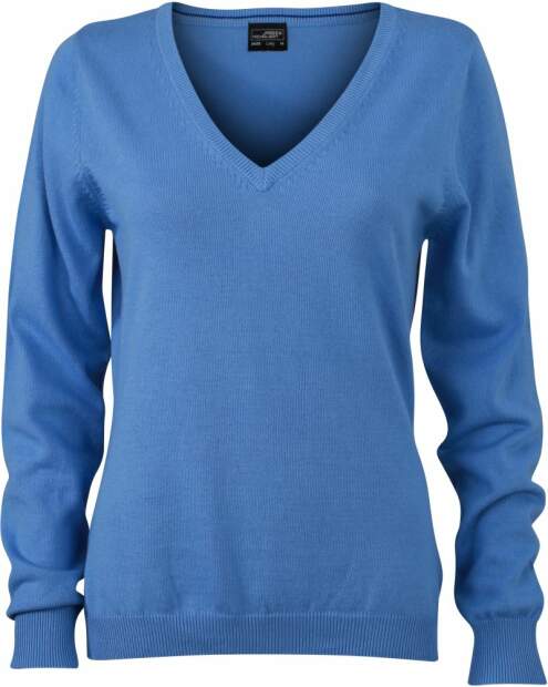 James & Nicholson | JN 658 Damen V-Ausschnitt Pullover