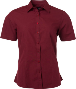 James & Nicholson | JN 679 Popeline Bluse kurzarm