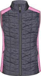 James & Nicholson | JN 739 Damen Hybrid Strickfleece...