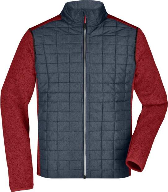 James & Nicholson | JN 742 Herren Strick Hybrid Jacke