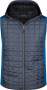 James & Nicholson | JN 768 Herren Hybrid Strickfleece Gilet