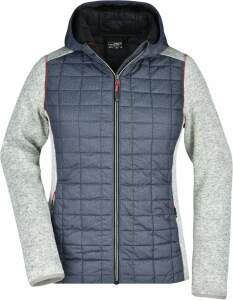 James & Nicholson | JN 771 Damen Strick Hybrid Jacke