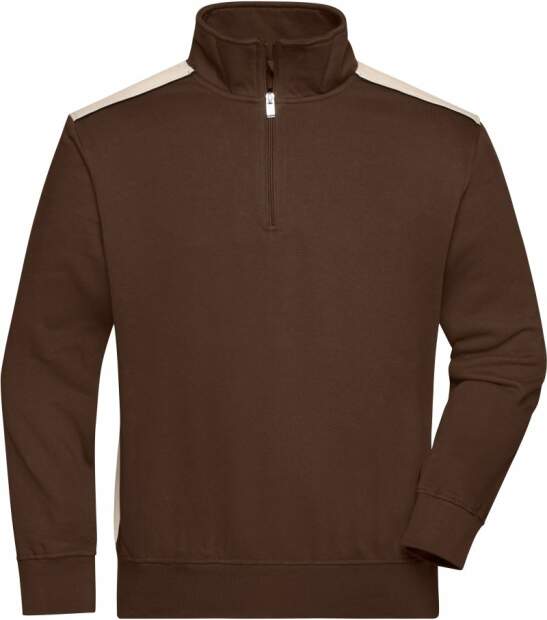 James & Nicholson | JN 868 Workwear Sweater 1/4 Zip - Color