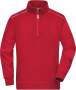 James & Nicholson | JN 895 Workwear Sweater 1/4 Zip - Solid