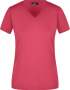 James & Nicholson | JN 972 Tailliertes Damen V-Ausschnitt T-Shirt