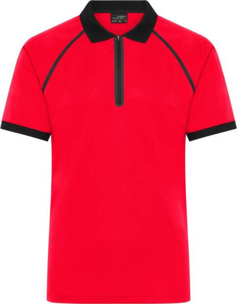 James & Nicholson | JN 1308 Herren Piqué Polo mit Zip