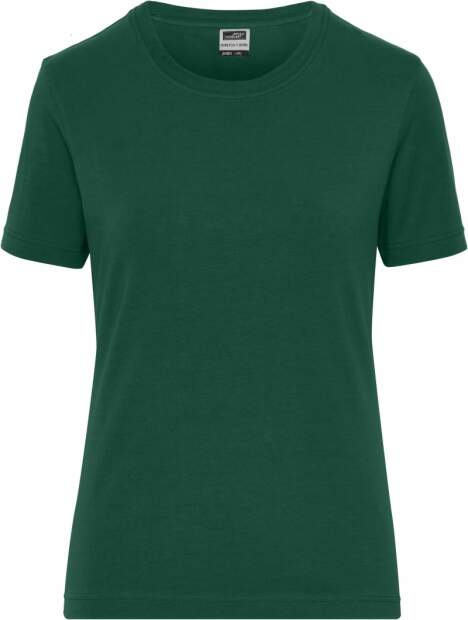 James & Nicholson | JN 1801 Damen Bio Workwear Stretch T-Shirt - Solid