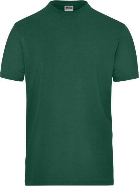 James & Nicholson | JN 1802 Herren Bio Workwear Stretch T-Shirt - Solid