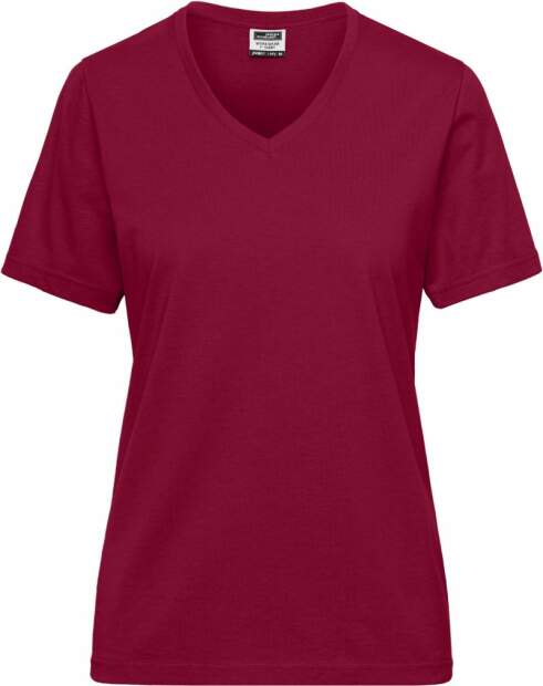 James & Nicholson | JN 1807 Damen Bio Workwear T-Shirt - Solid